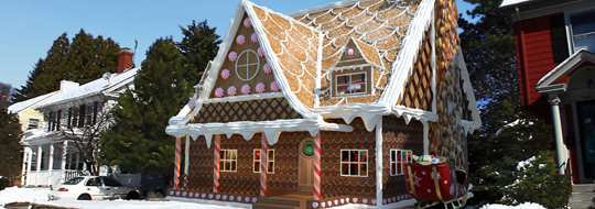 Gingerbread house