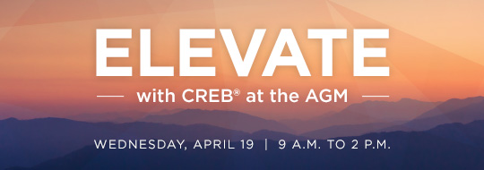 Elevate with CREB® at the AGM