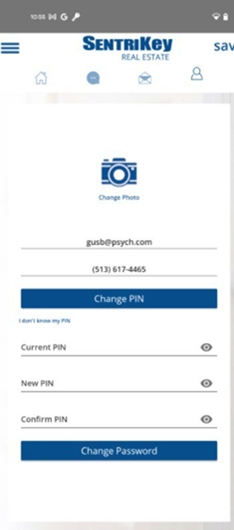 SentriKey app update