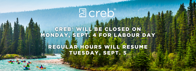 CREB labour day hours