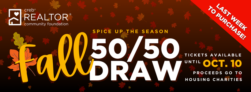 Fall 50/50 - Last week to purchase!