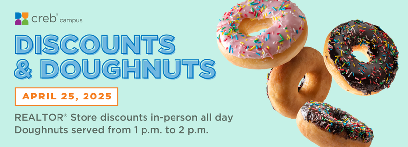 Discounts and Doughnuts CT Banner