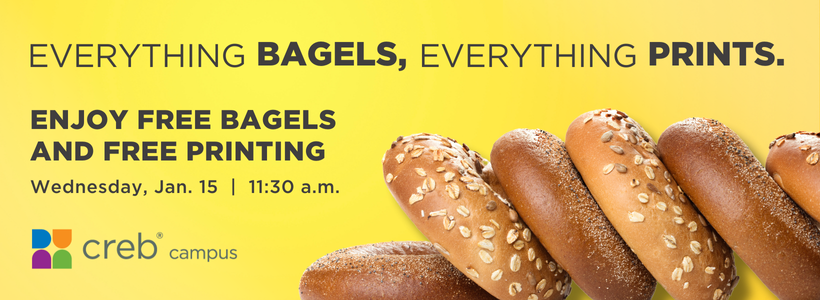 Everything Bagels Everything Prints CT Banner