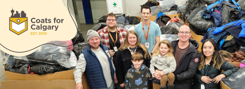 Coats for Calgary CT Banner