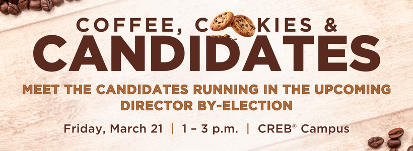 Coffee, cookies and candidates