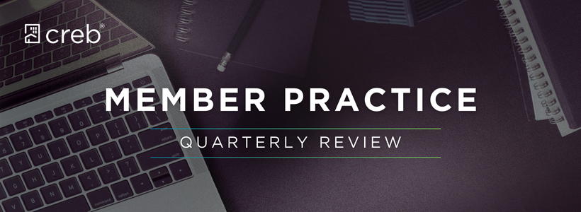 Member practice quarterly review