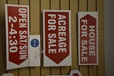 Foamcore Lawn Signs (House for Sale, Open SatSun, Acreage for Sale)